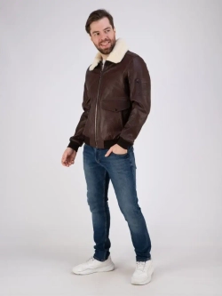 Куртка кожаная из натуральной кожи Турция