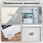 Блок самоклеящийся прозрачный (стикеры) BRAUBERG TRANSPARENT 76х76 мм 100 листов (6 штук в упаковке)