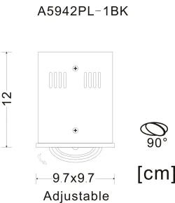 Точечный накладной светильник Arte Lamp CARDANI PICCOLO