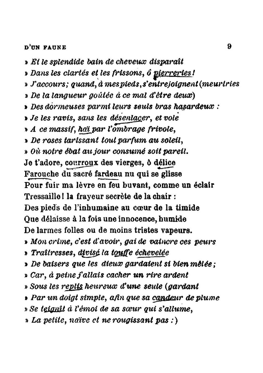 L'après-Midi D'un Faune | Stéphane Mallarmé