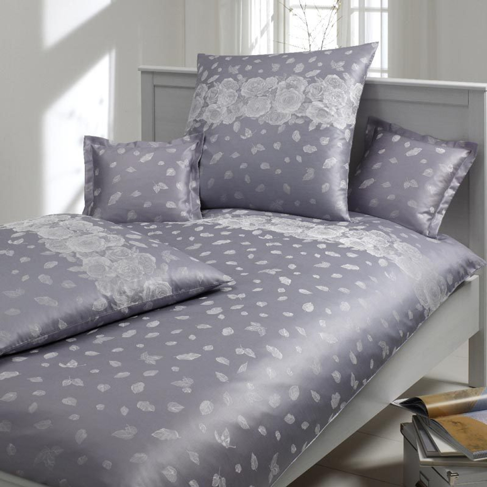 Наволочка 50x70 Elegante Prestige серебро фото