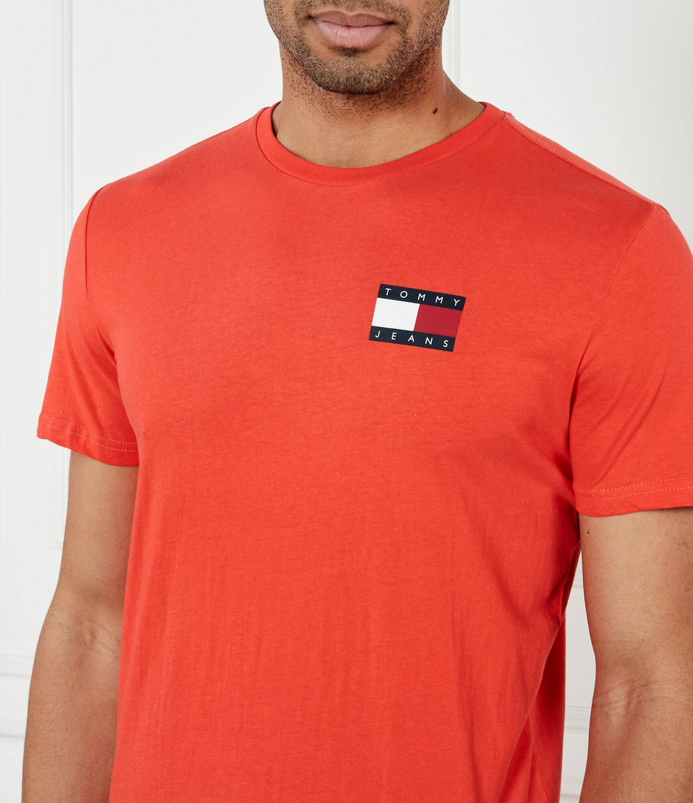 Футболка Tommy Jeans - оранжевый(DM0DM20740)