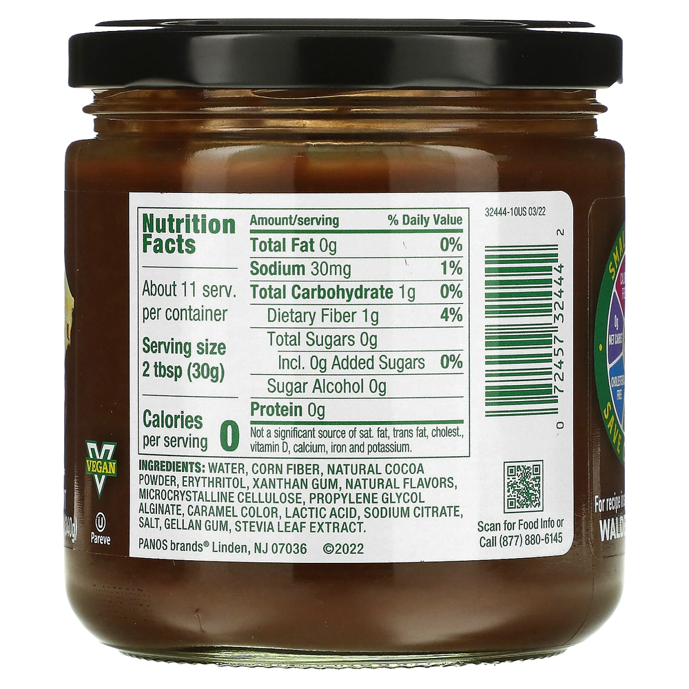 Walden Farms, Шоколадный десертный соус, 340 г (12 унций)