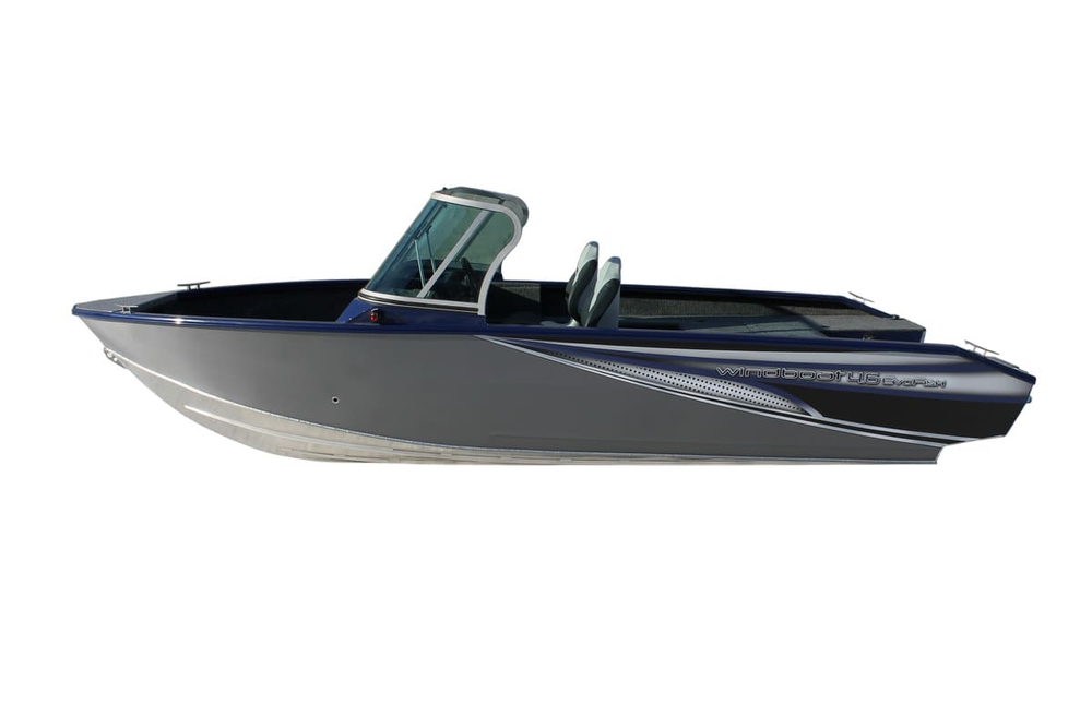 Катер-лодка алюминиевая WINDBOAT 4.6 DC EvoFish