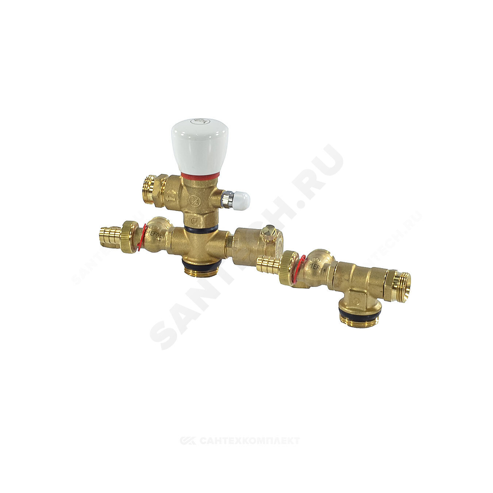 Узел насосно-смесительный R557RK 1" комплект байпасс Giacomini R557KY004