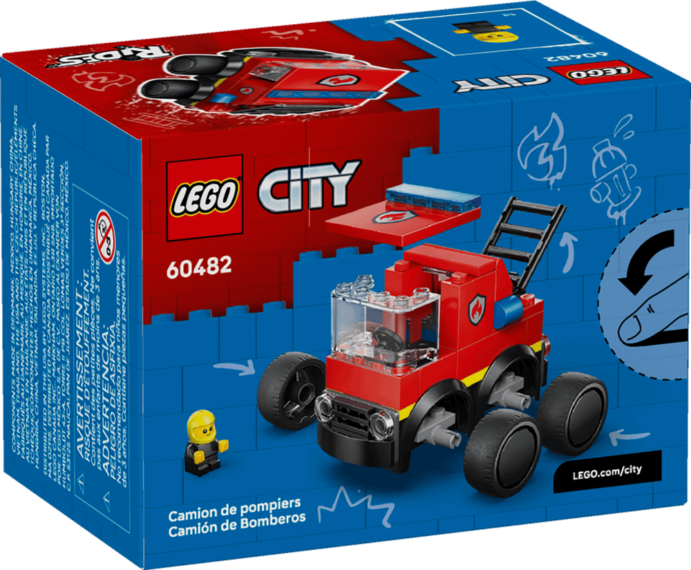 Конструктор LEGO City 60482 Rides – Fire Truck