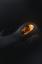 Вибратор для стимуляции точки G Waname Cascade черный 15 см