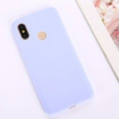 Силиконовый чехол Mat TPU матовый для Xiaomi Mi A2 Lite (Сиреневый)