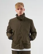 Купить Ветровка We Don’t Care Crinkle Nylon Windrunner Jacket Khaki Ветровка We Don’t Care Crinkle Nylon Windrunner Jacket Khaki