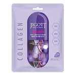 KR/ JIGOTT Маска-салфетка для лица "Коллаген" / COLLAGEN Real Ampoule Mask