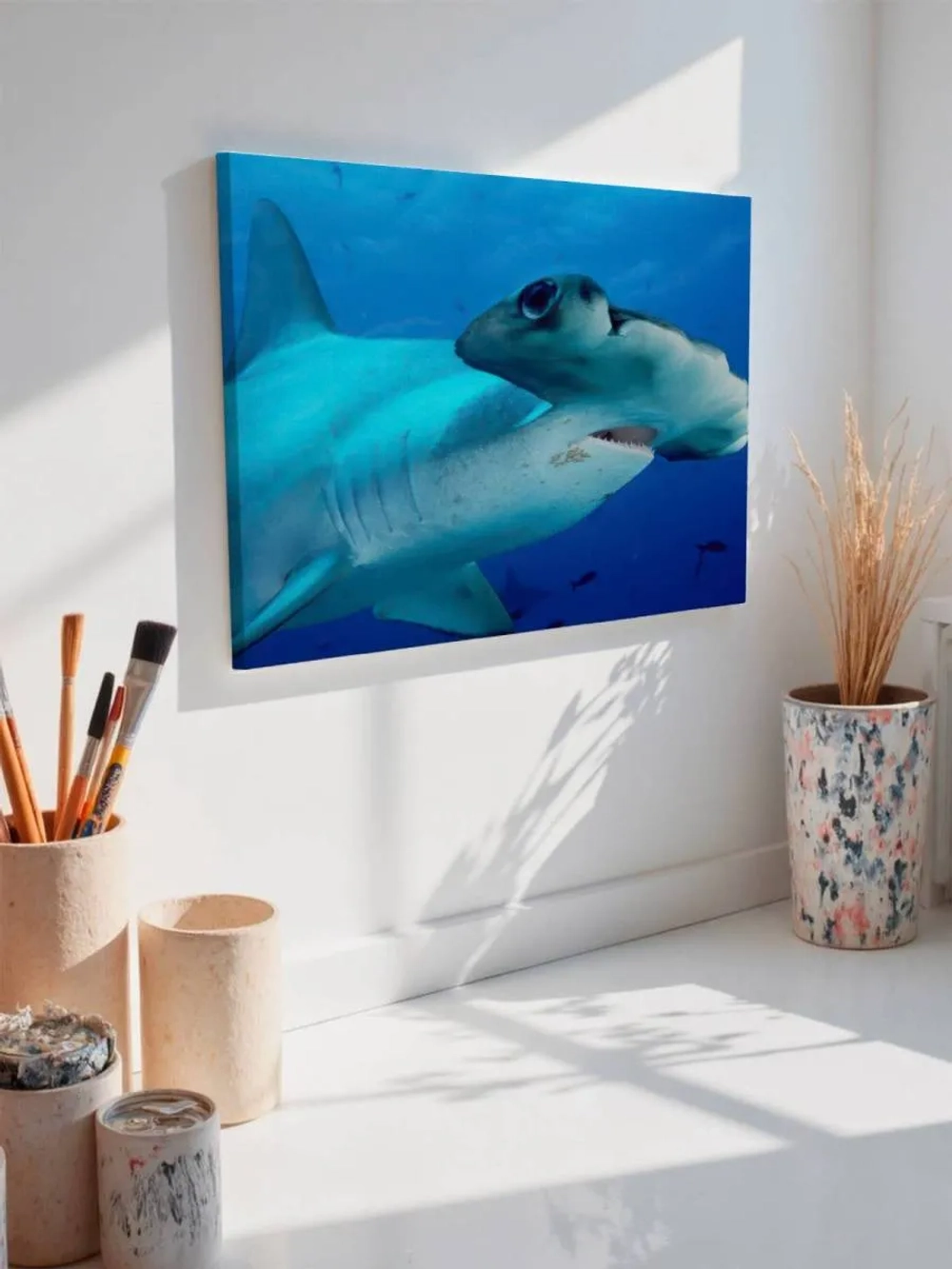 Картина на стену 40 X 50 Акула молот