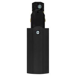 Ввод питания ЭРА STR-30-B-CN-PL типа PL для трехфазного шинопровода левый черный | Трехфазный шинопровод и аксессуары