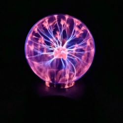 Плазменная лампа , магический шар 8см