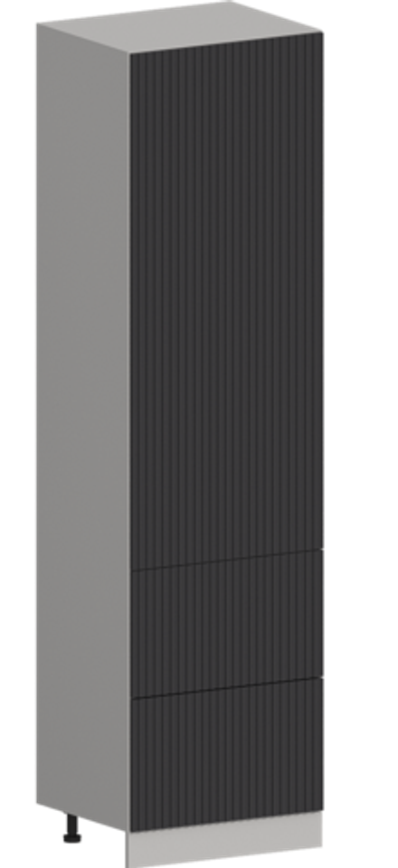 Кухня Модуль ШП2Я 600М Графит / Лайт Грей