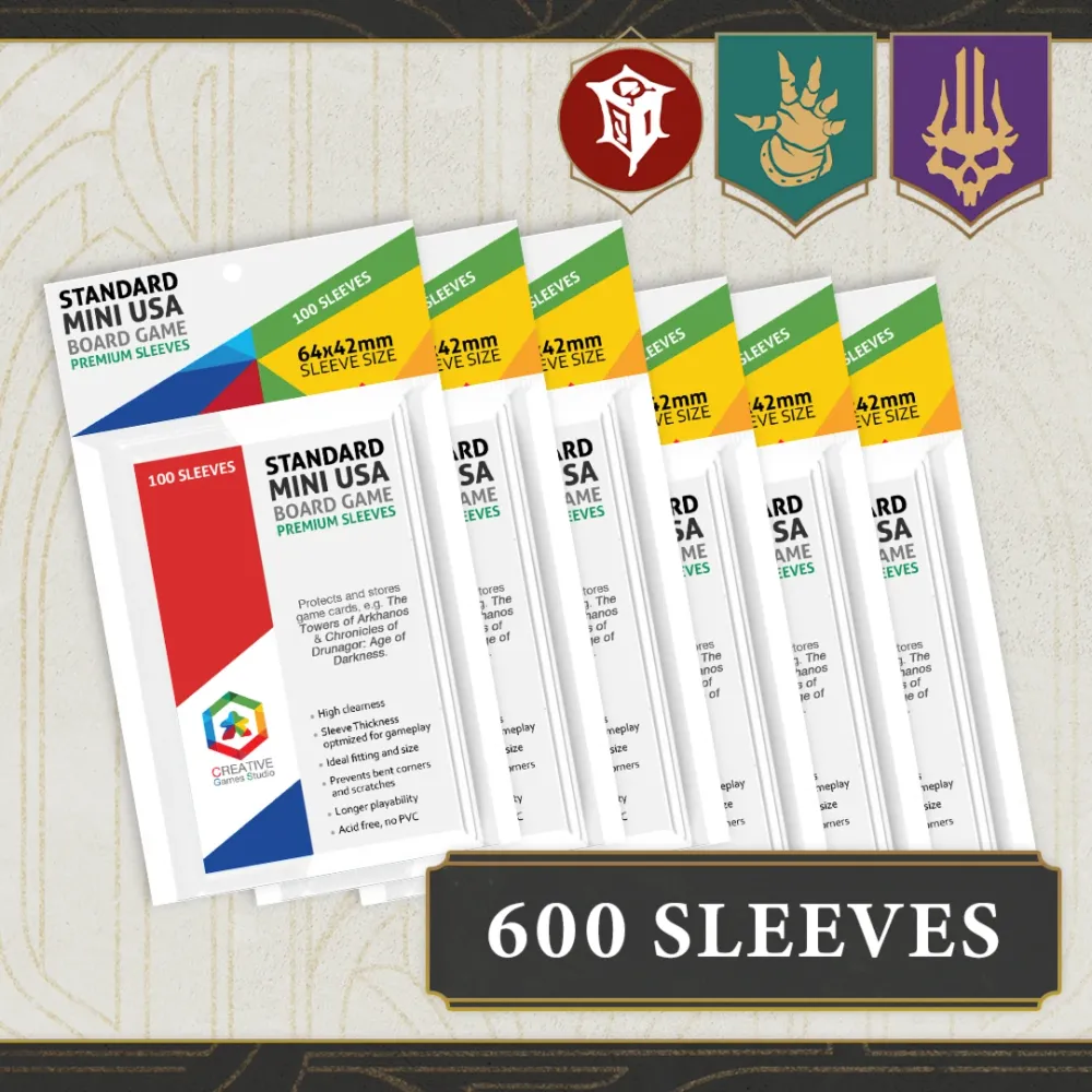 Chronicles of Drunagor: 600 Sleeves Bundle