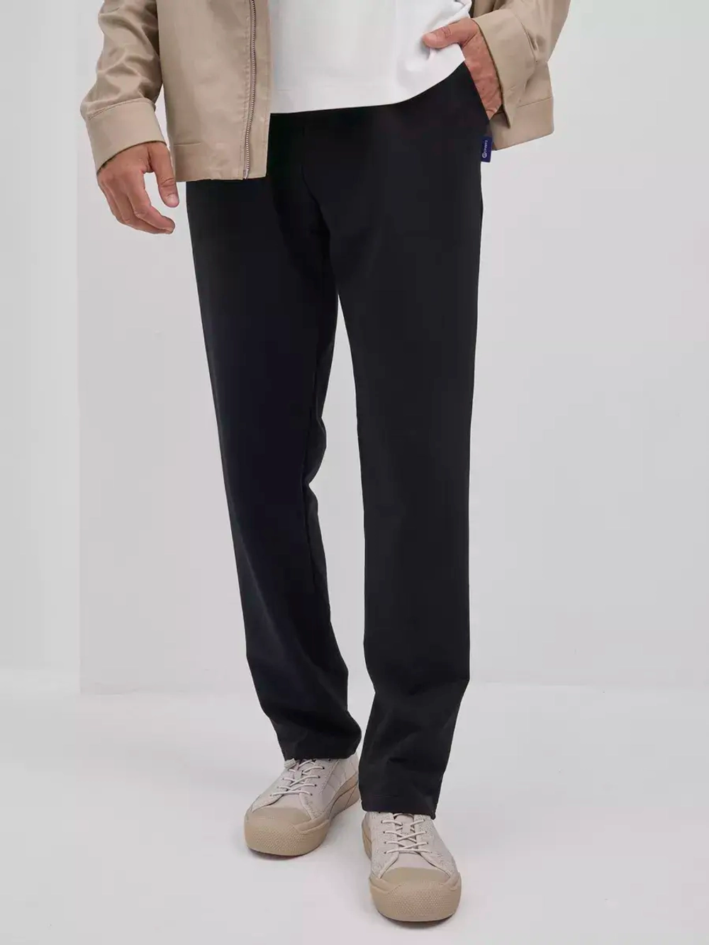 Брюки спортивные прямые на резинке