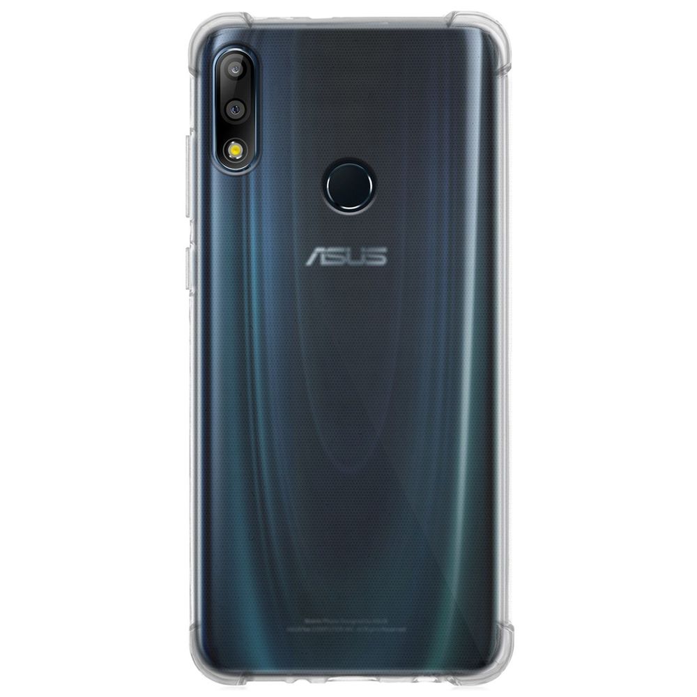 Чехол ROSCO для ASUS ZenFone Max Pro M2 (ZB631KL) оптом (арт. AS-ZFMPM2-HARD-TPU-TRANSPARENT)