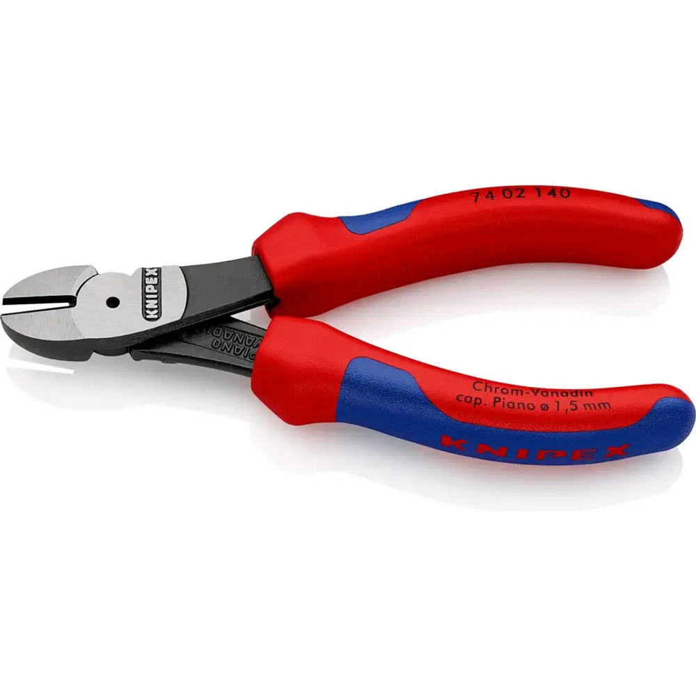Кусачки боковые особой мощности черненые 140 мм Knipex 74 02 140 SB