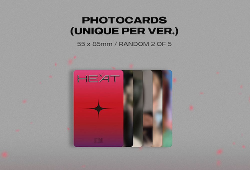 Альбом i-dle - HEAT (SLEEVE / FLARE Ver.)