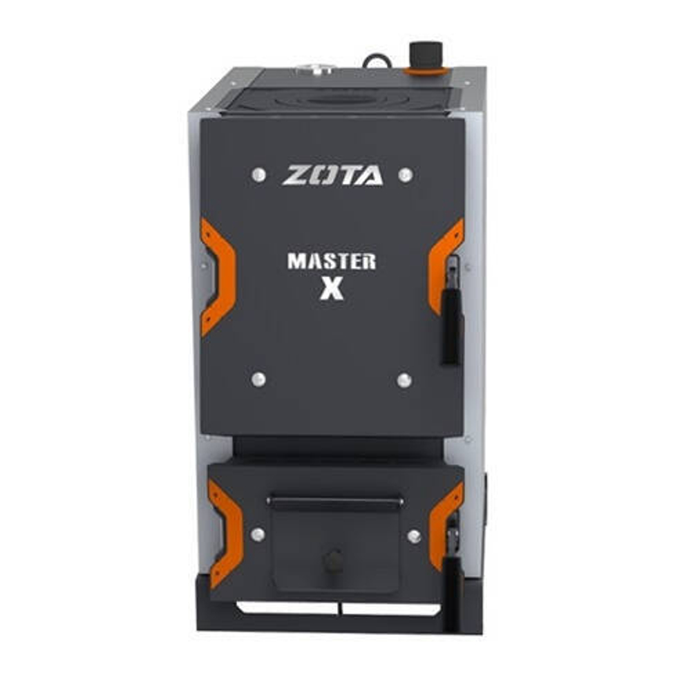 Котел твердотопливный ZOTA Master X - 18 кВт (с плитой для приготовления и подогрева пищи)