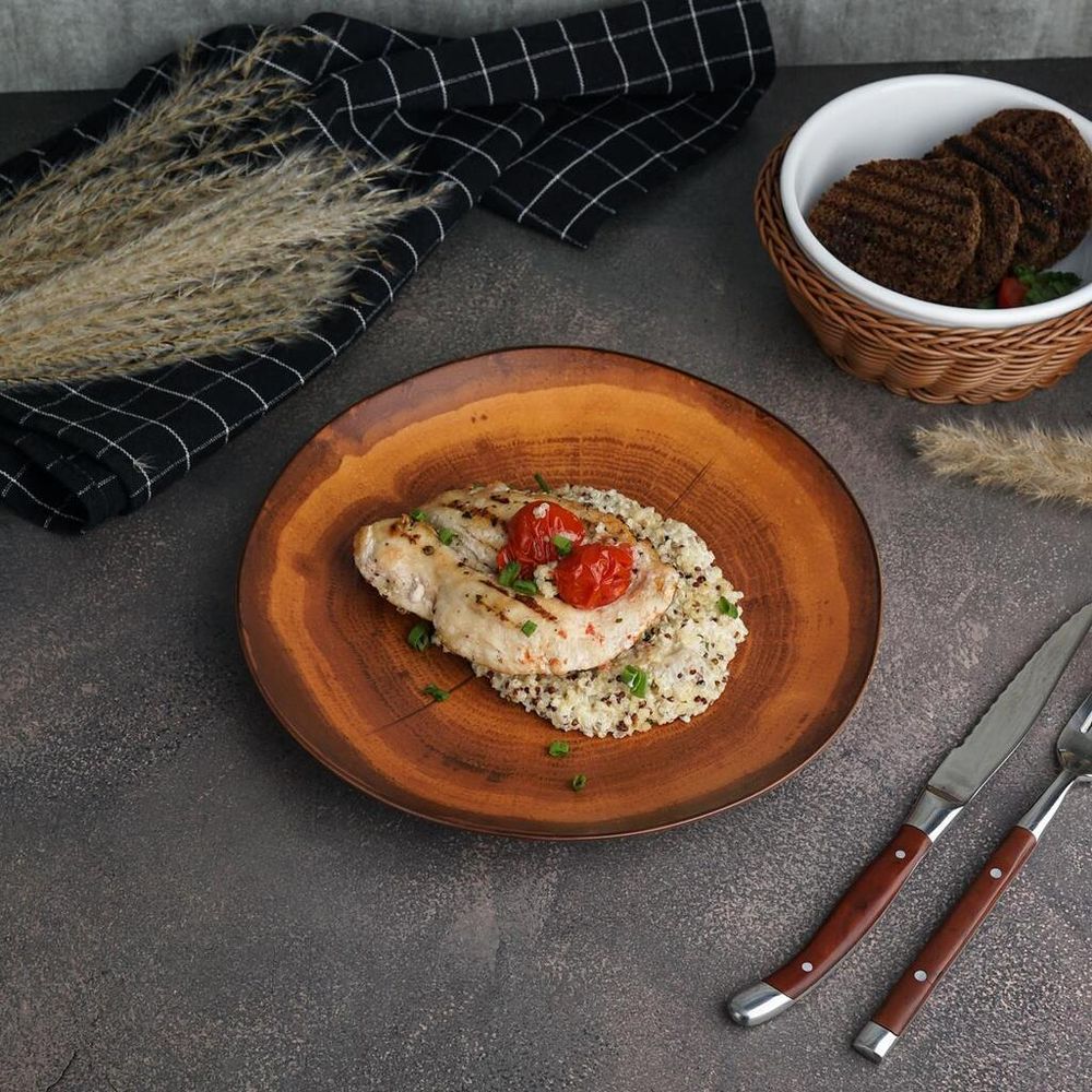 Тарелка 23 см h2,7 см Wood Fusion P.L. Proff Cuisine [4]