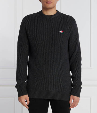 Свитер TONAL XS BADGE Tommy Jeans - графитовый(DM0DM17776)