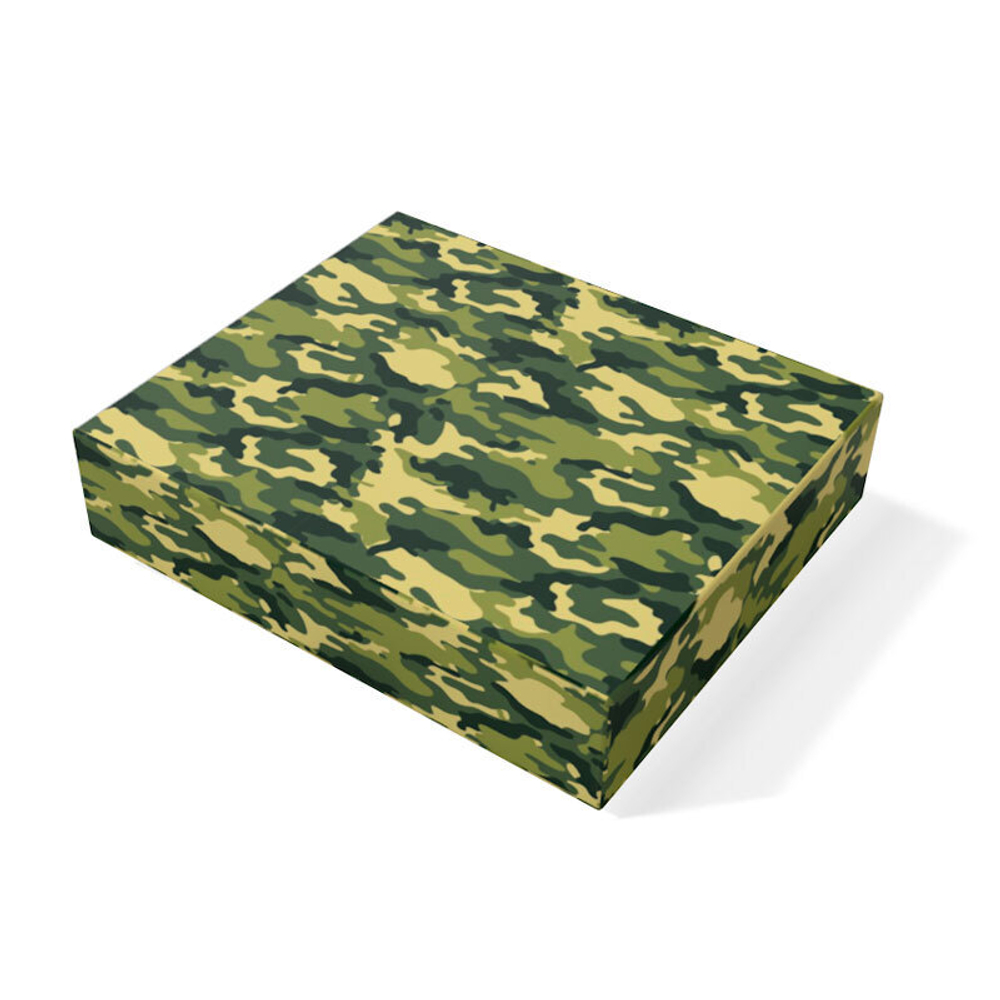 Коробка складная подарочная "Камуфляж"  20*17*6 см