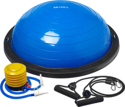 Полусфера Bradex SF 0376 Bosu с эспандерами и насосом