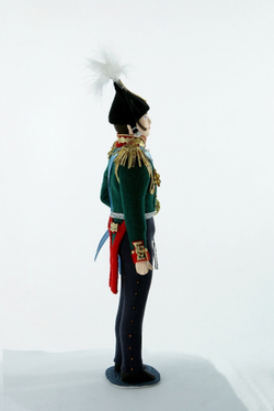 Кукла интерьерная. Пехотный генерал. Военный костюм. 1812 г. Россия