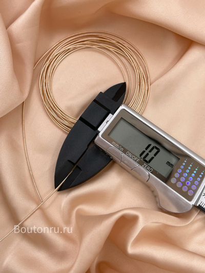 Канитель розовая 1 мм 10 грамм