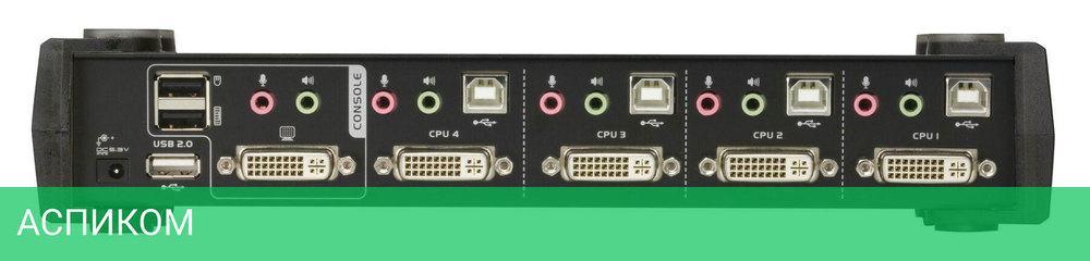 KVM-переключатель Aten CS1784A (CS1784A-AT-G)