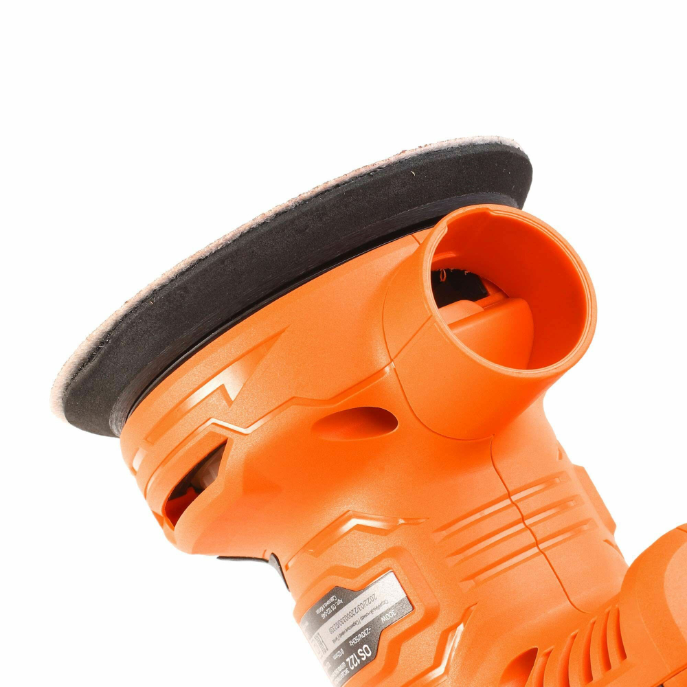 Эксцентриковая шлифмашина PATRIOT OS 122, с пылесборником, 300 Вт