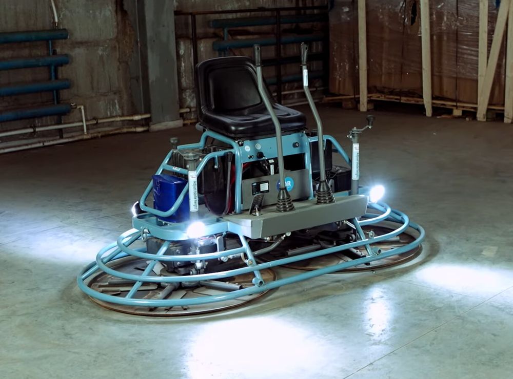 TOR ZDMR 1000 - двухроторная затирочная машина по бетону - [2x980 мм / Lifan 2V78F]