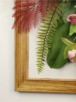 Искусственные цветы для декора стен