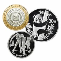 Копии монет и жетоны