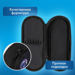 Пенал-футляр BRAUBERG 1 отделение органайзер полиэстер 22x9х5 см "Open space" (2 штуки в упаковке)