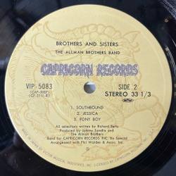 Винтажная виниловая пластинка LP The Allman Brothers Band Brothers And Sisters (Japan 1979) (No Obi)