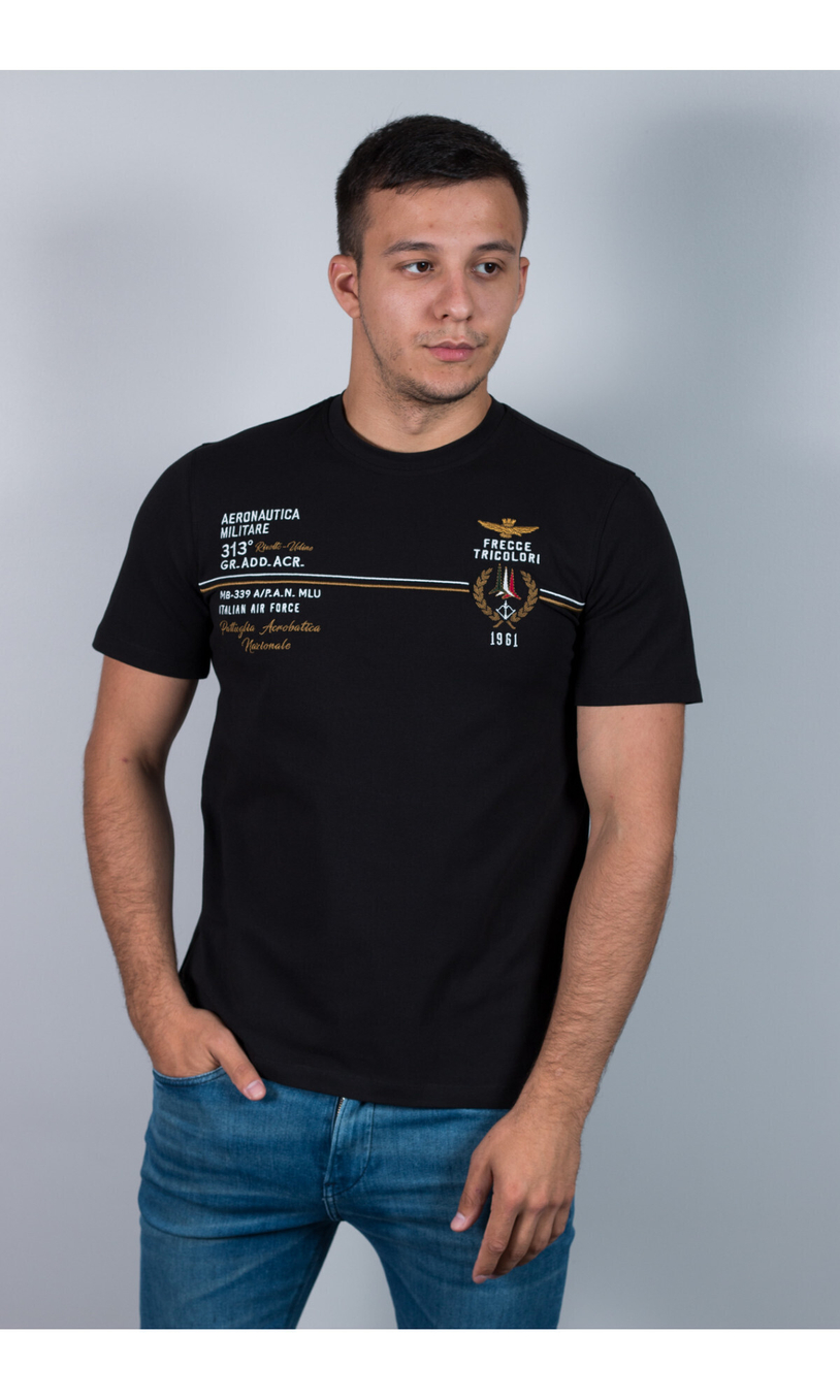 Футболка с логотипом AERONAUTICA MILITARE