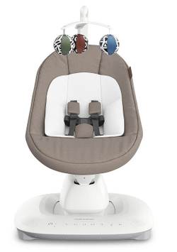 Детское кресло-качалка Uppababy Mamaroo Wells - Dark Taupe Melange