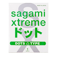 Презерватив с точками Sagami Xtreme Type-E 1шт