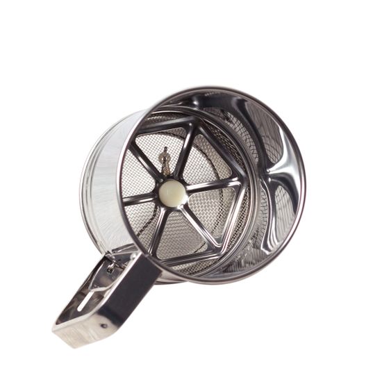 Кружка-сито с одинарным ситовым дном Kamille КМ-7783 для просеивания муки