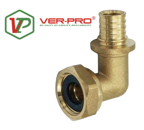 АКС. Уголок с НАК. гайкой  20*3/4 F  "VER-PRO"  (150/10шт)