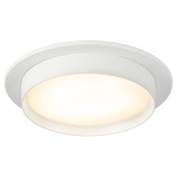 Светильник встраиваемый ЭРА KL115 WH под лампу GX53 белый | Встраиваемые светильники Для ламп GX53