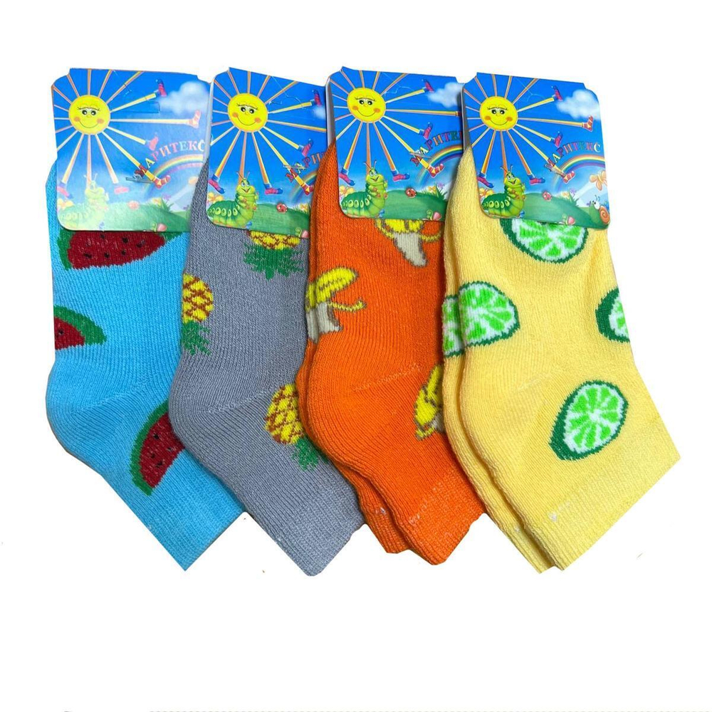 Носки детские КW207 р.12-14 в ассорт. (Маритекс), 1 шт.