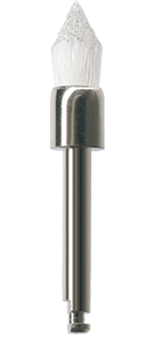 Щетки Prophylax ,белые, средние, конус, синтет. P1256, NTI, Германия