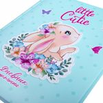 Дневник 1-4 класс 48 л., кожзам (твердая), печать, аппликация, ЮНЛАНДИЯ, "Зайчик", 106198