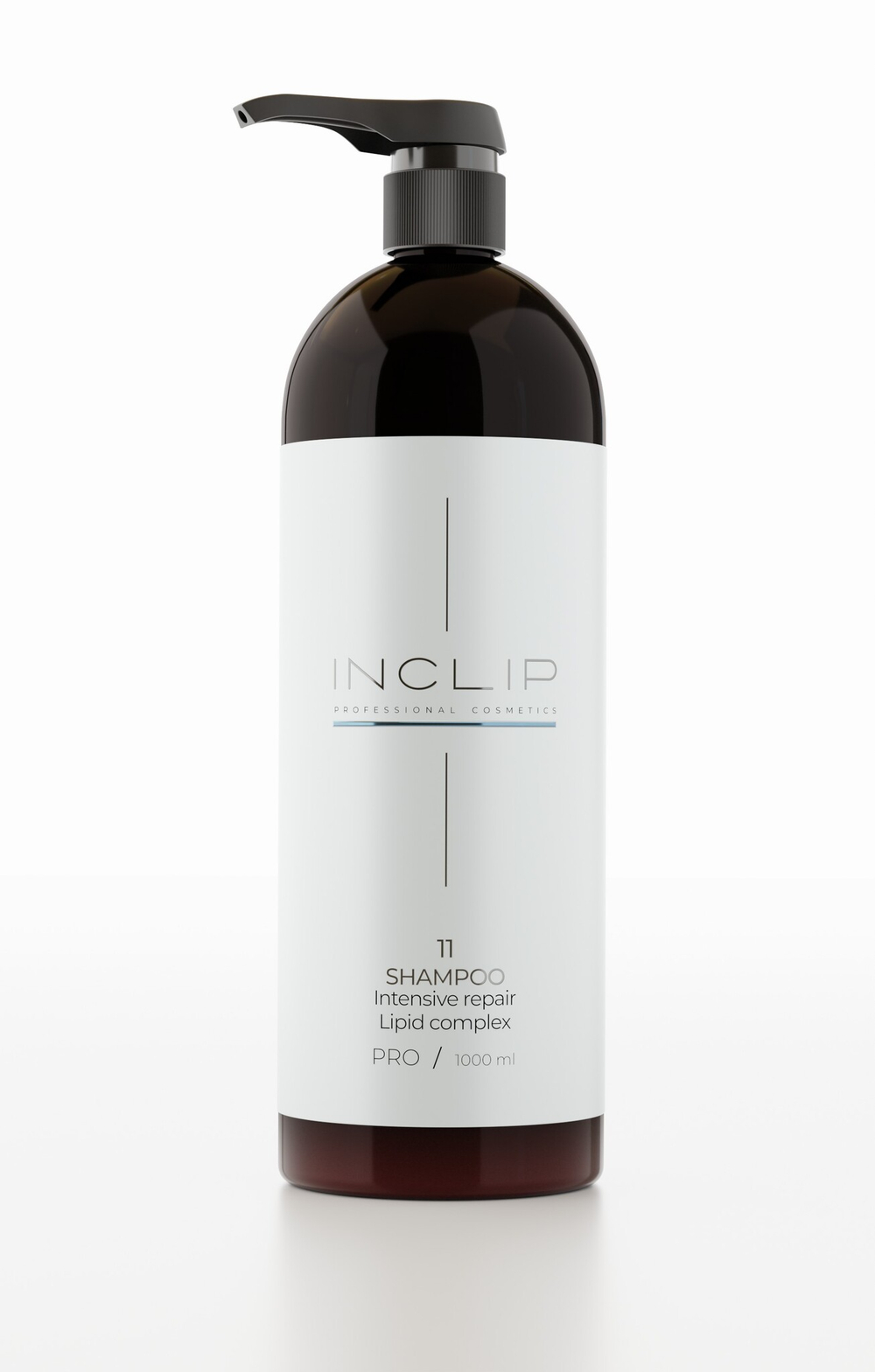 №11 Шампунь Липидный комплекс Интенсивное восстановление INCLIP, 1000 мл