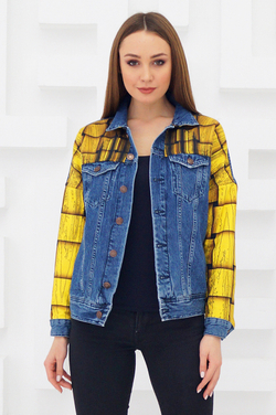 LIGVIANNI Джинсовая куртка Denim Jacket Sun