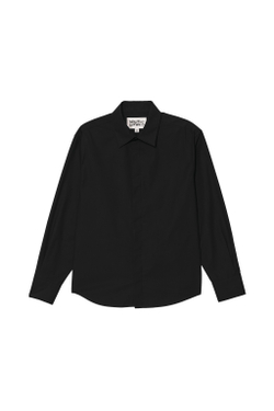 ZARA X BENITO ANTONIO РУБАШКА СВОБОДНОГО КРОЯ, ЧЕРНЫЙ