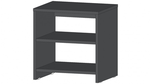 Элегант Тумба прикроватная Графит